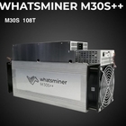 0.030j / Gh BTC آلة التعدين 108TH / S 3348W Microbt Whatsminer M30s ++ 108t