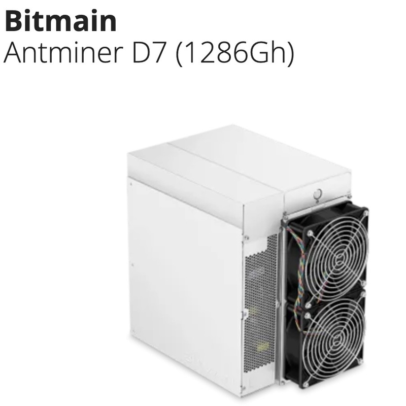Bitmain Antminer D7 ASIC Miner Machine 1286TH / S 3148W Dash X11 Algorithm