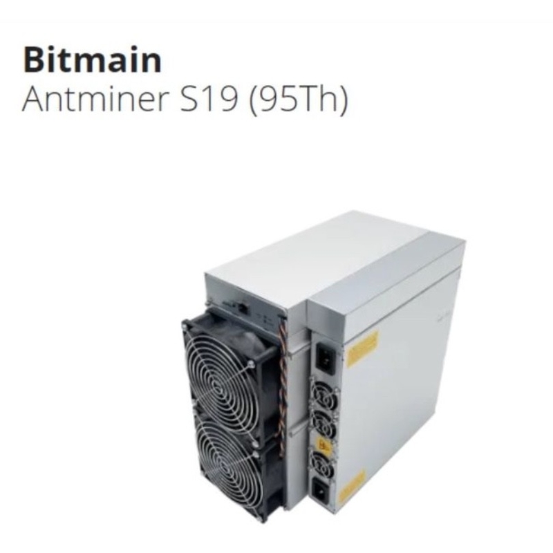 220 فولت ASIC آلة التعدين 3250 واط Bitmain Antminer S19 95T