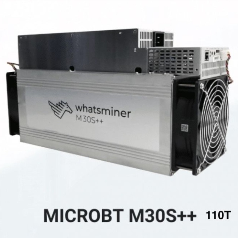 3410W Microbt Whatsminer M30s ++ 110T SHA-256 Hash Encryption