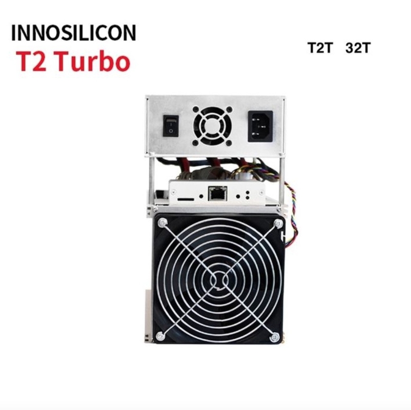 آلة تعدين الألومنيوم الإسكان BTC 2200W Innosilicon T2 Turbo + 32t